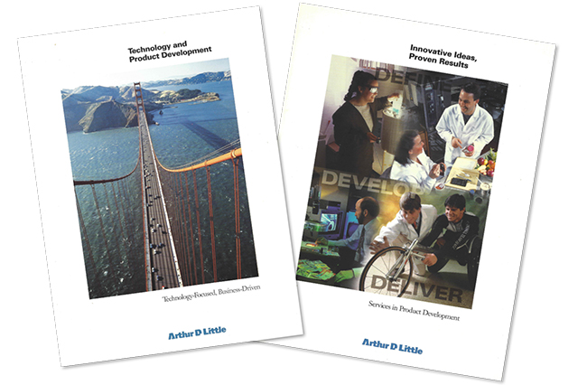 Marketing programs for Arthur D. Little's Technology and Product Development division