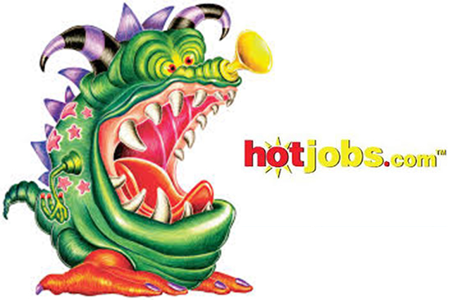 Monster.com and hotjobs.com logos