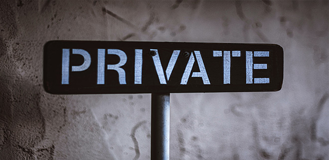 Privacy Photo by Tim Mossholder on Unsplash